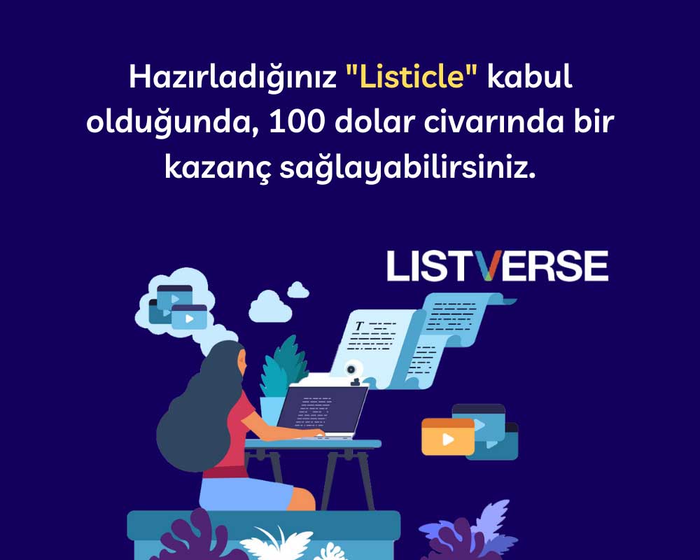 Listverse’de İçerik Üretin