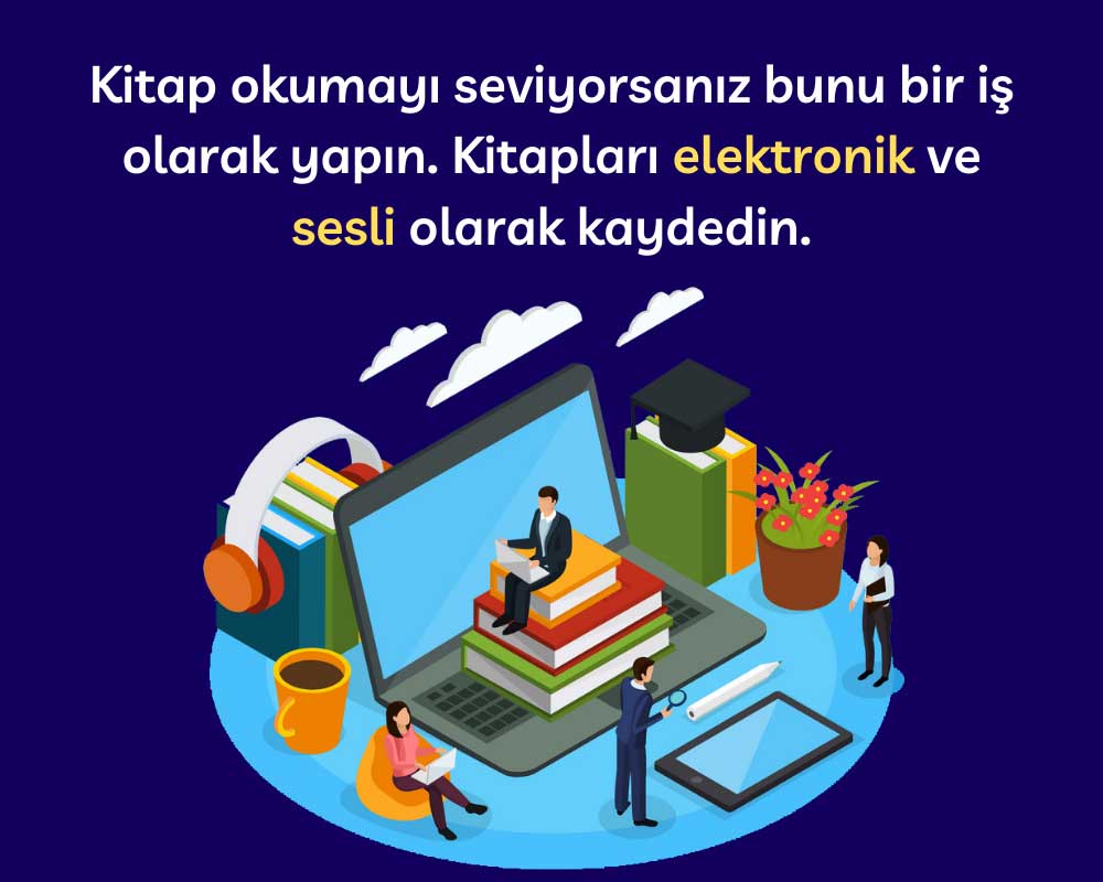 Sesli ve Elektronik Kitap Hazırlayın