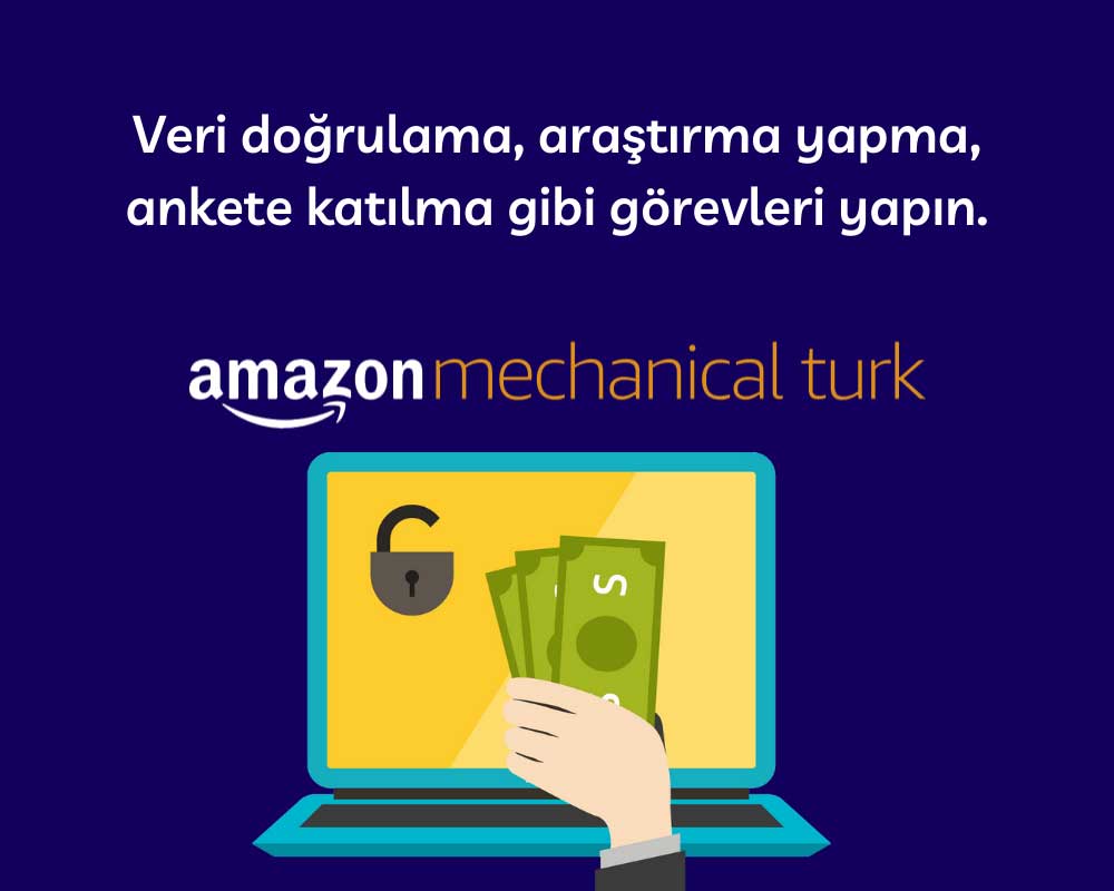 Amazon Mechanical Turk Sistemine Girin