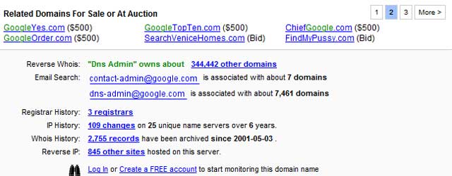 alan adı bulma araçları