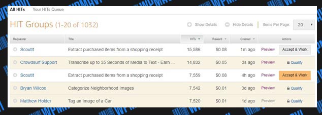 İnternetten Para Kazanma Yolları - İnternet Üzerinden Para Kazanma - MTurk Hit Groups
